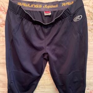 Rawlings navy blue softball pants